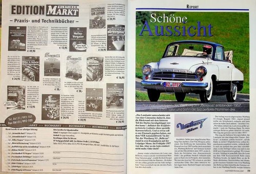 Oldtimer praxis 2188 wartburg - praxis, 2188)