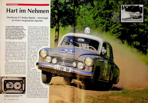 Oldtimer praxis 2546 wartburg - oldtimer,
