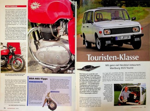 Oldtimer praxis 2600 wartburg - oldtimer,