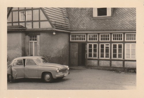 Vintage foto wartburg 311 - vintage, vor