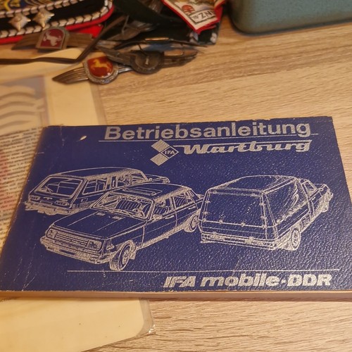 Wartburg betriebsanleitung veb - wartburg,