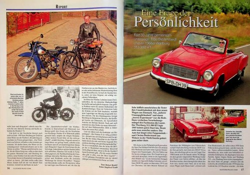Oldtimer praxis 2249 wartburg - praxis, 2249)