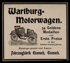 Alte Werbung Reklame 1901