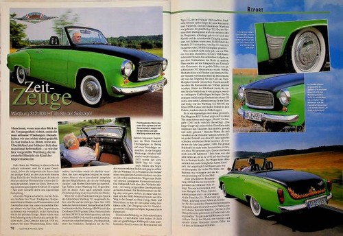 Oldtimer praxis 1834 wartburg - praxis,
