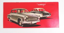 Wartburg Automobile 1950 DDR